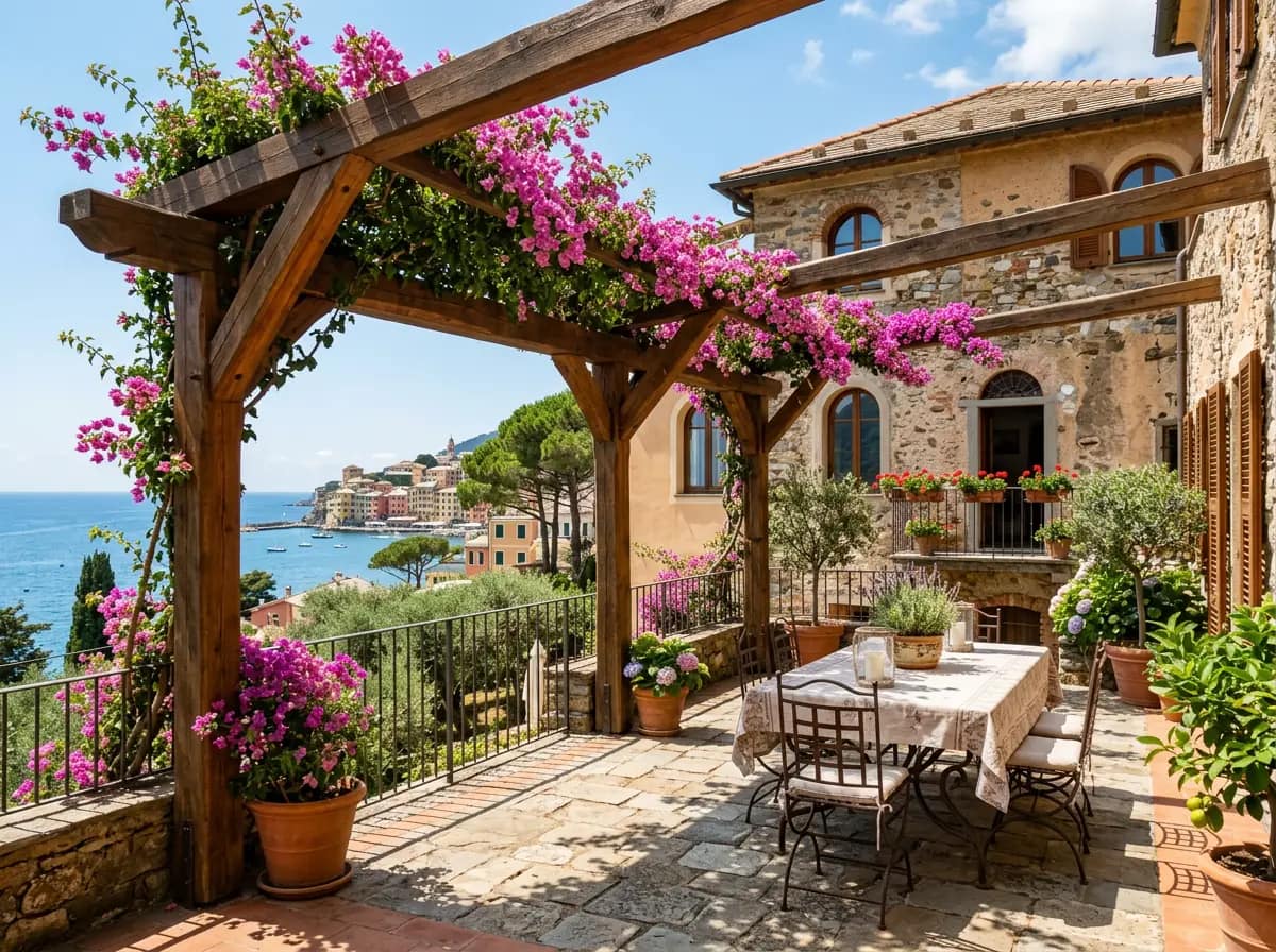Pergola in Legno — Prov. GE
